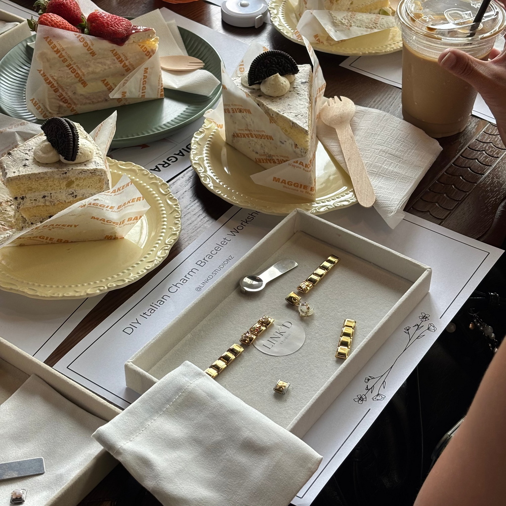 Italian Charm Bracelet Workshop - Make, Sip and Connect ✨📍Auckland
