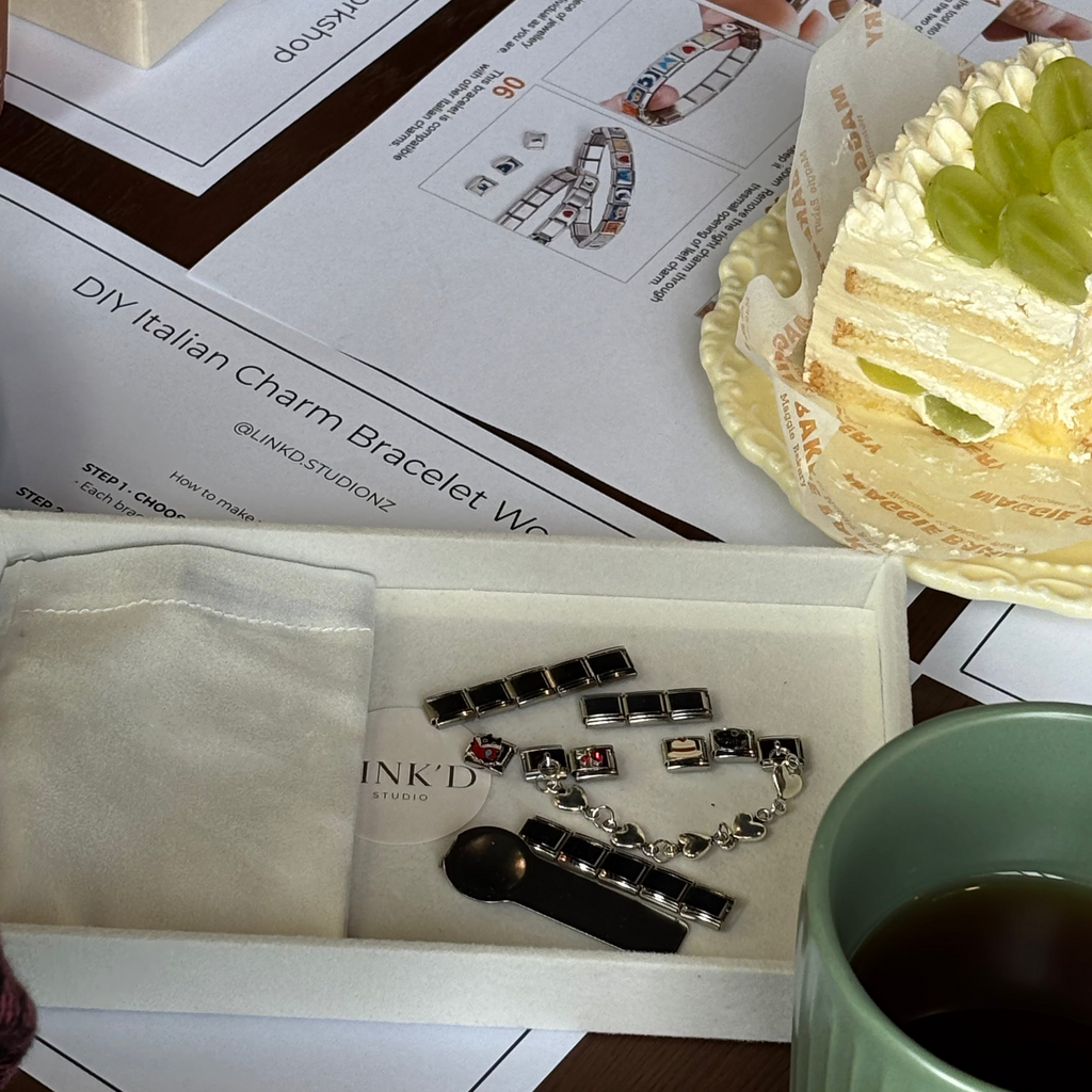 Italian Charm Bracelet Workshop - Make, Sip and Connect ✨📍Auckland