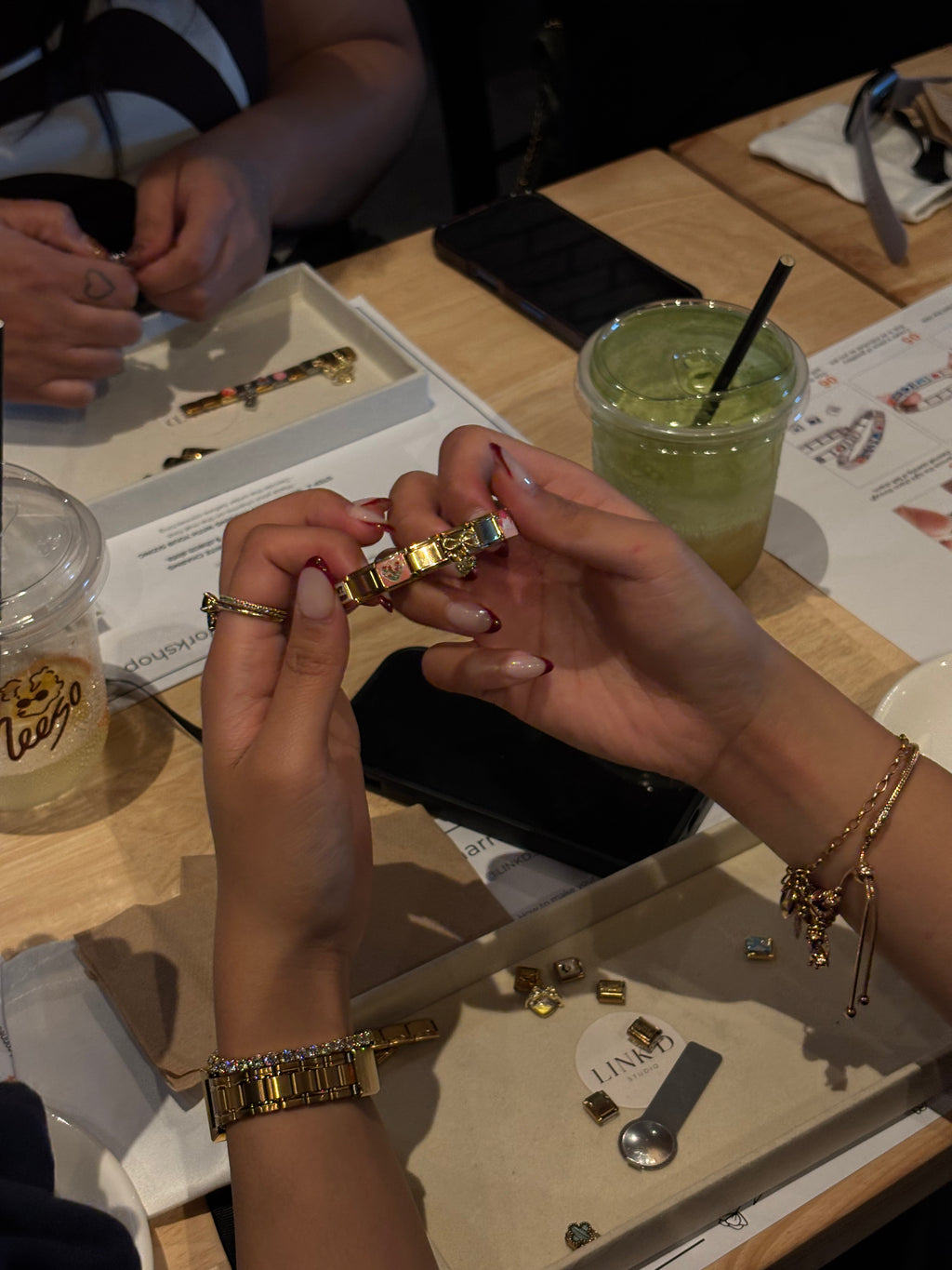 Italian Charm Bracelet Workshop Auckland | Make, Sip & Connect - October