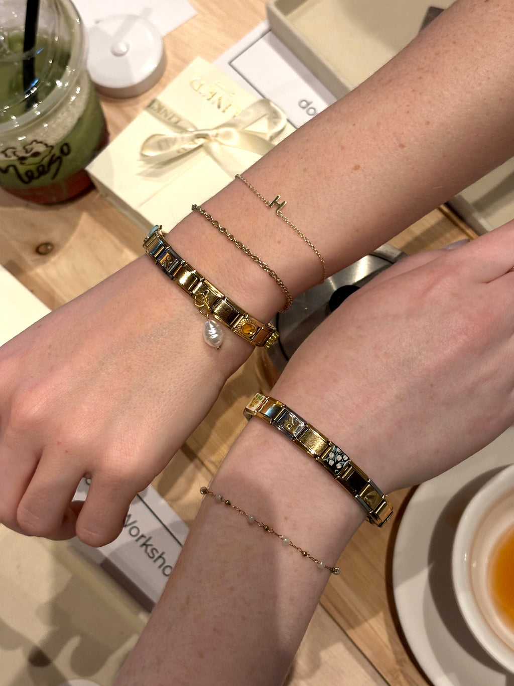 Italian Charm Bracelet Workshop Auckland | Make, Sip & Connect - October