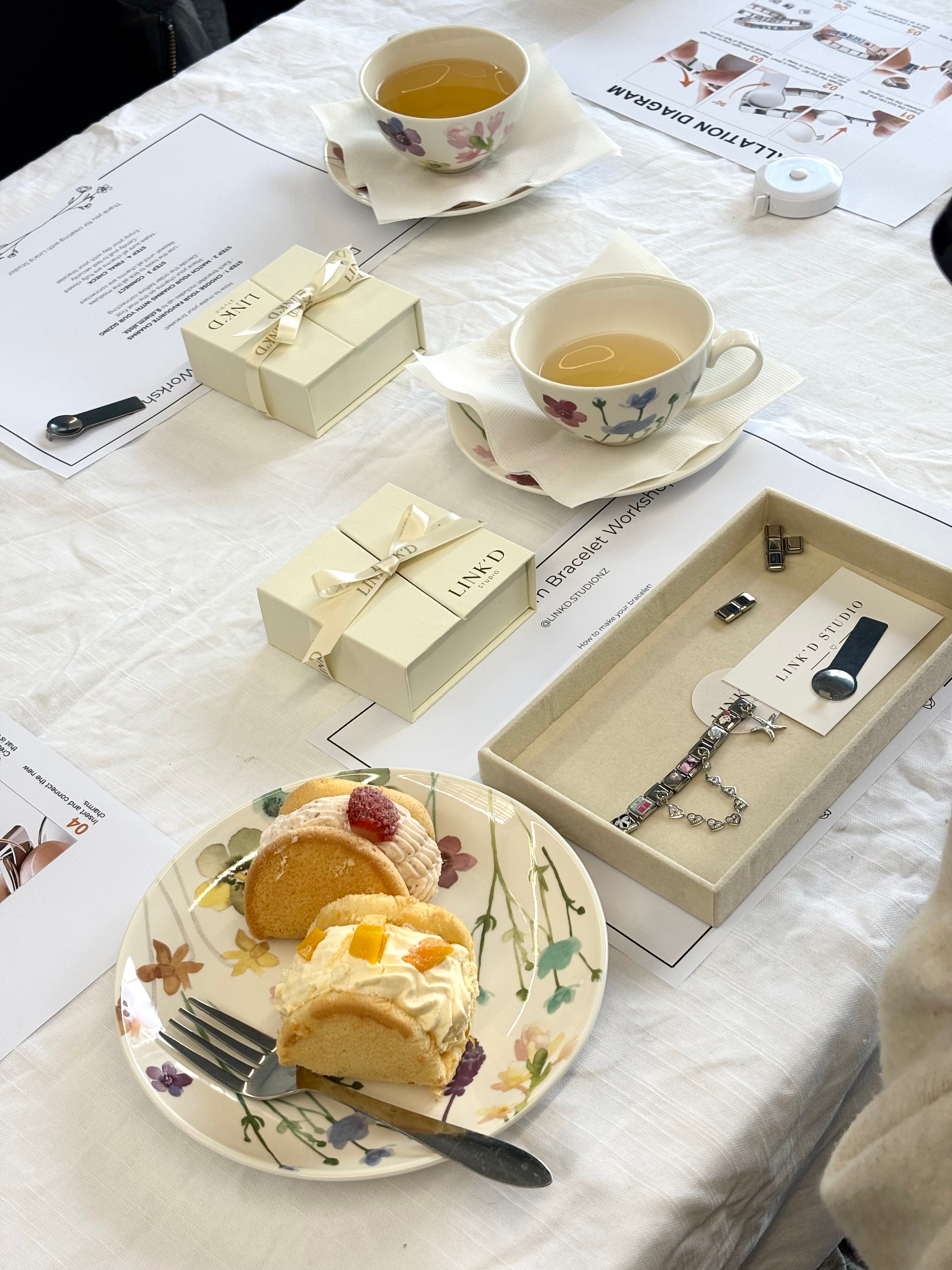 Italian Charm Bracelet Workshop - Make, Sip and Connect ✨📍Auckland