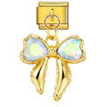 Aurora Crystal Bow Dangle Charm