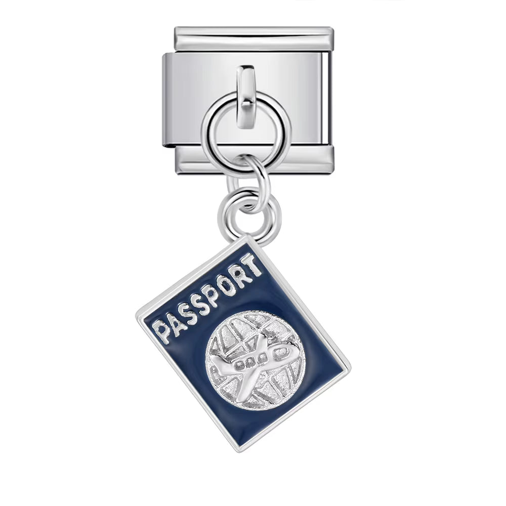 Passport Dangle Charm
