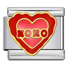 XOXO Heart Classic Charm